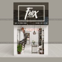 Thiết kế shop quần áo Felix – Trung Phụng
